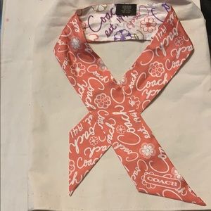 Signature Silk Coach Scarf